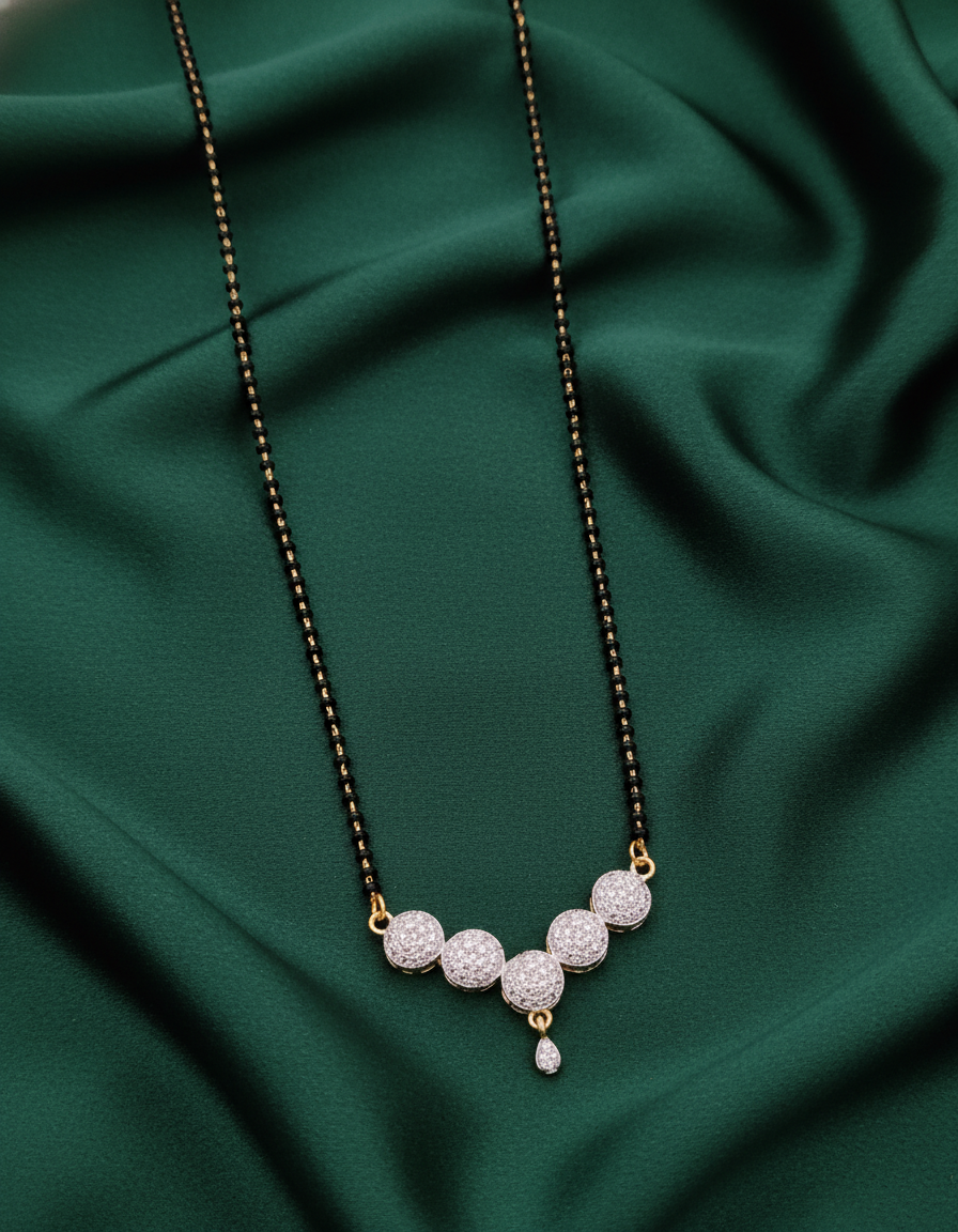 Pearl Cluster Mangalsutra