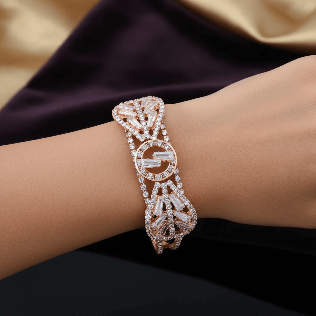Rose Gold Bracelet For Women & Girl