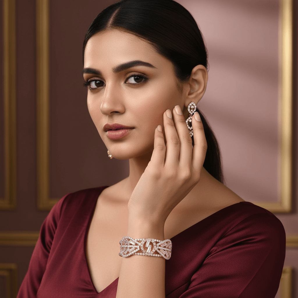 Rose Gold Bracelet For Women & Girl
