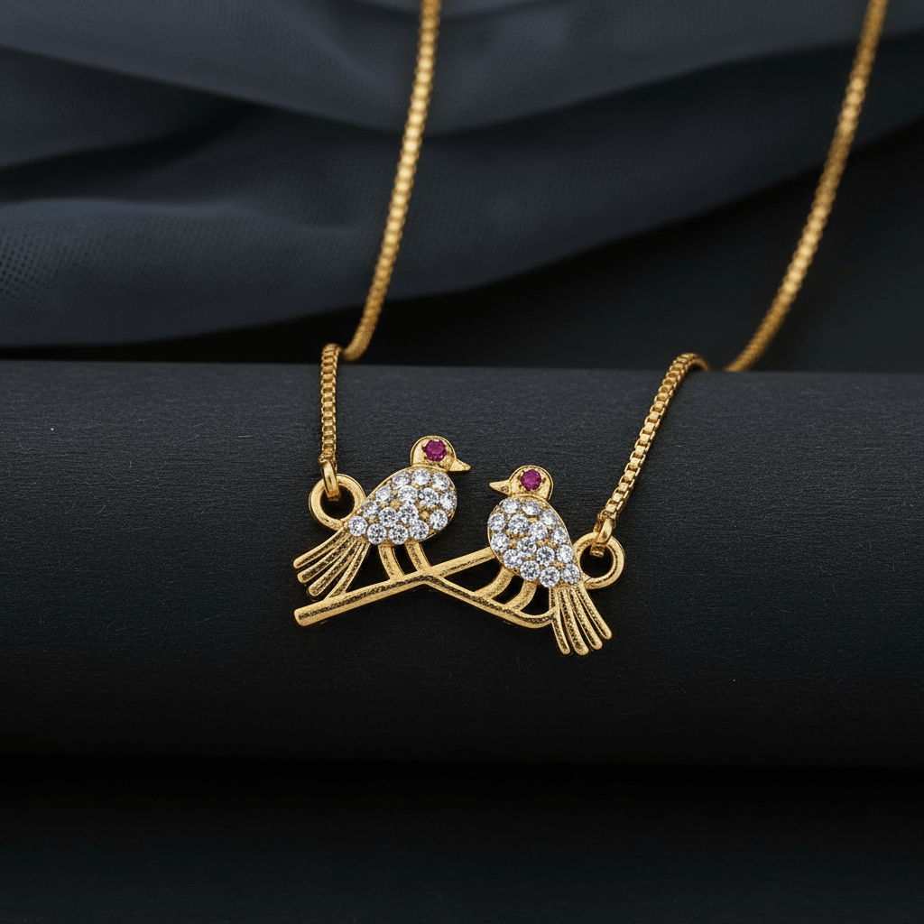 Love Birds Necklace For Women & Girl