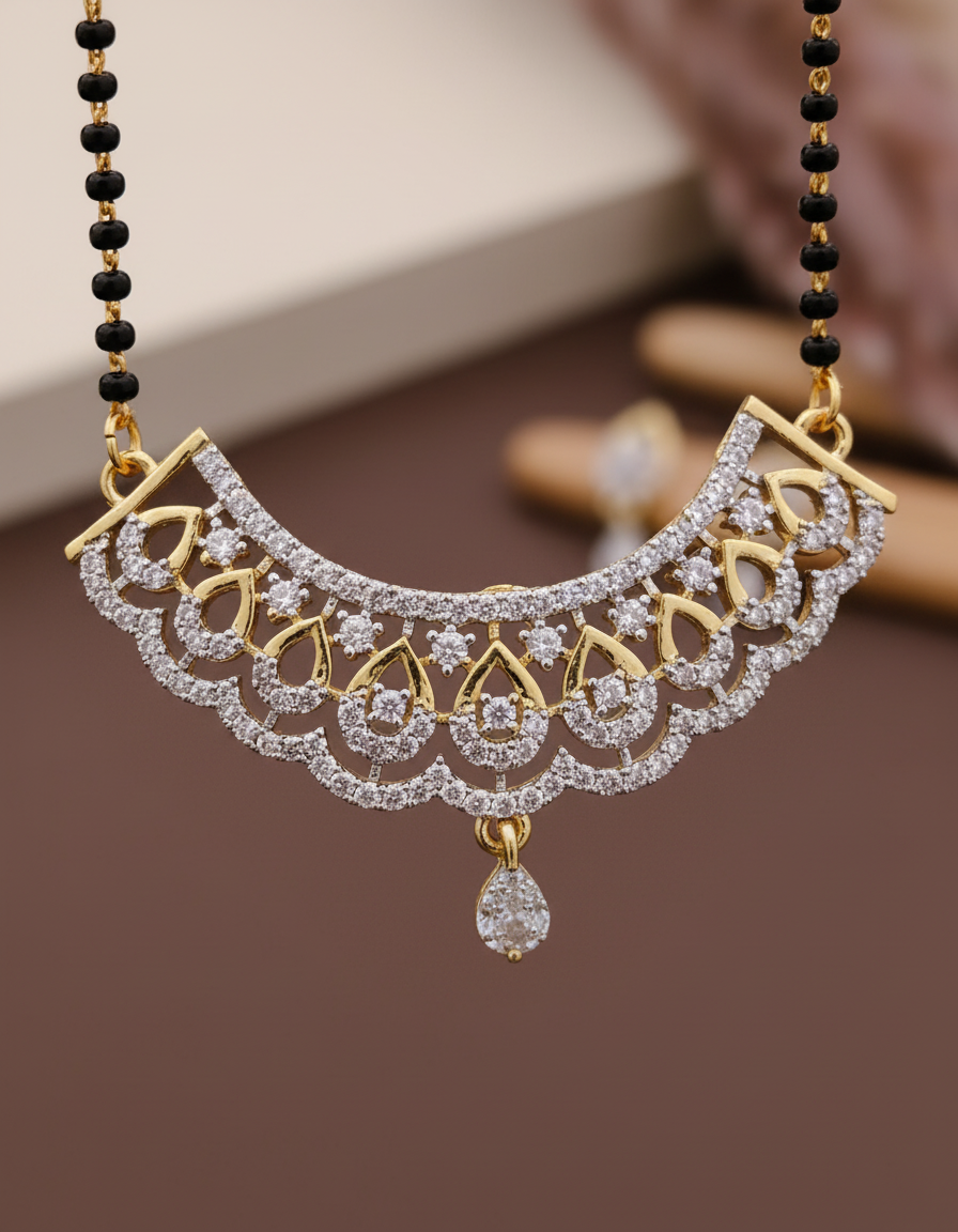 Royal Crest Glod Plated Mangalsutra