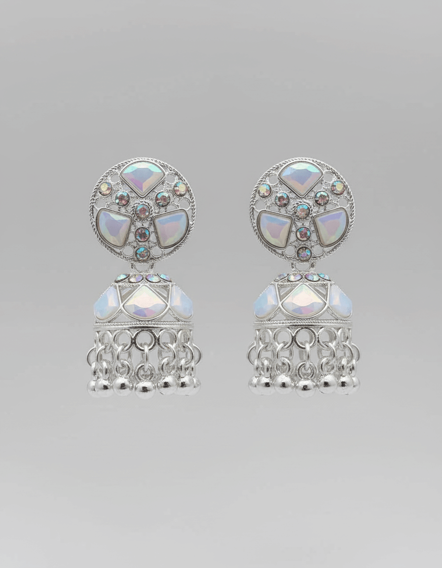 Silver Premium Jhumka Earrings For Women & Girl