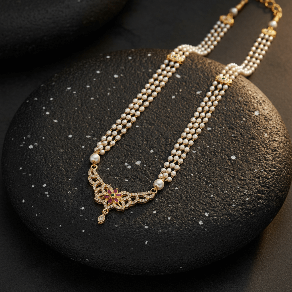 Star Pearl Necklace