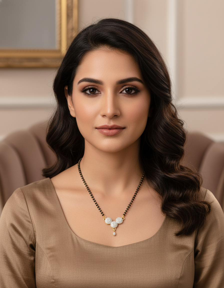 Pearl Drop Mangalsutra