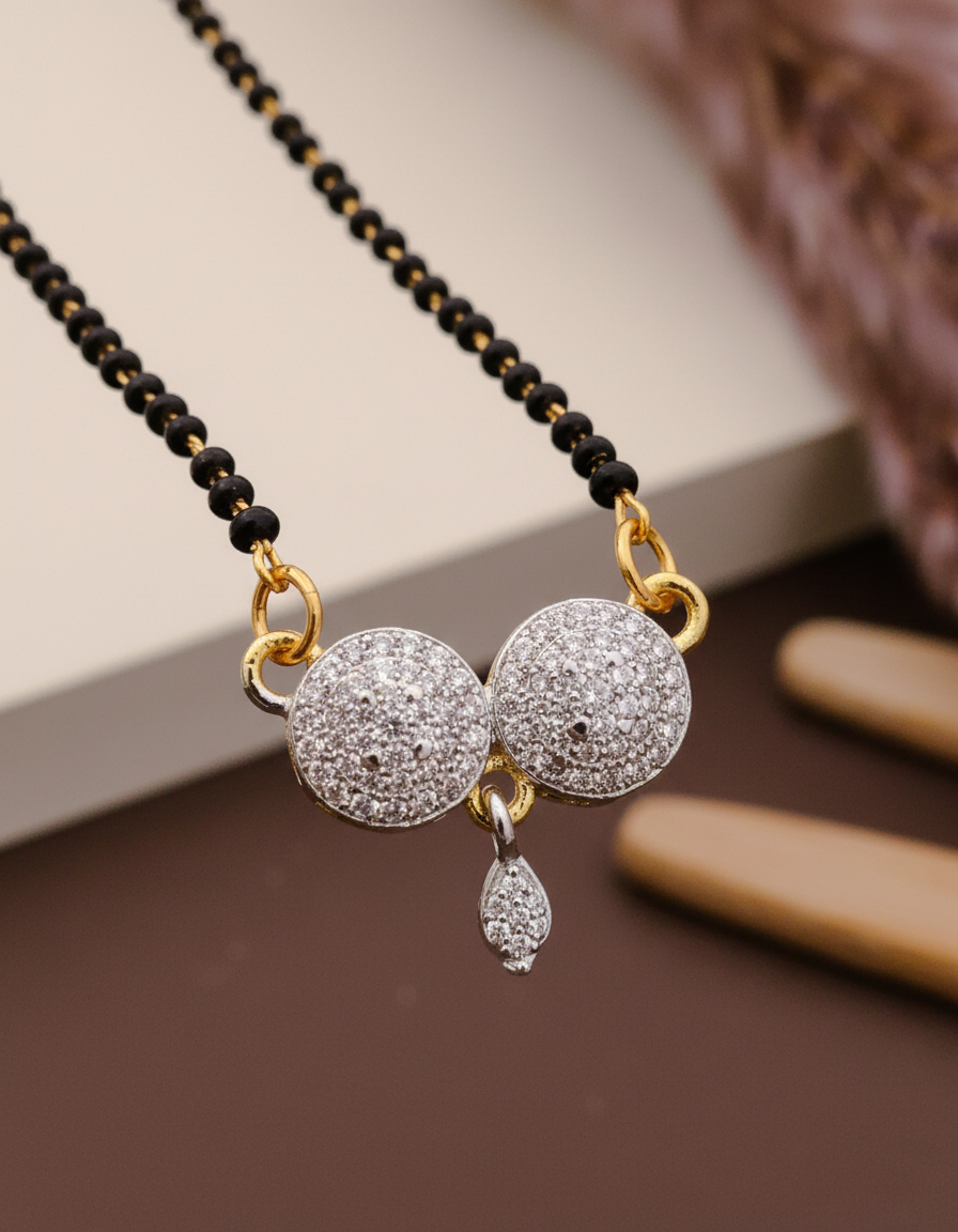 Twin Pearl Mangalsutra