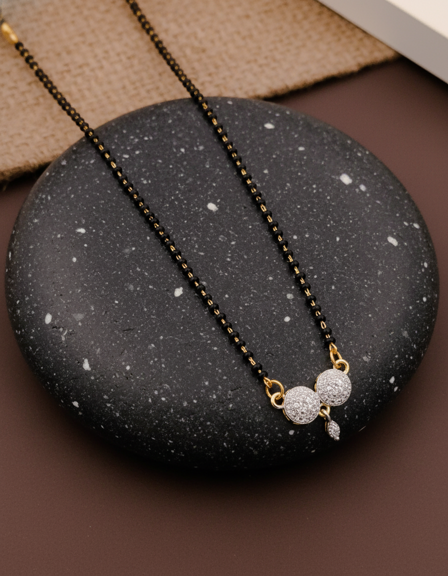 Twin Pearl Mangalsutra