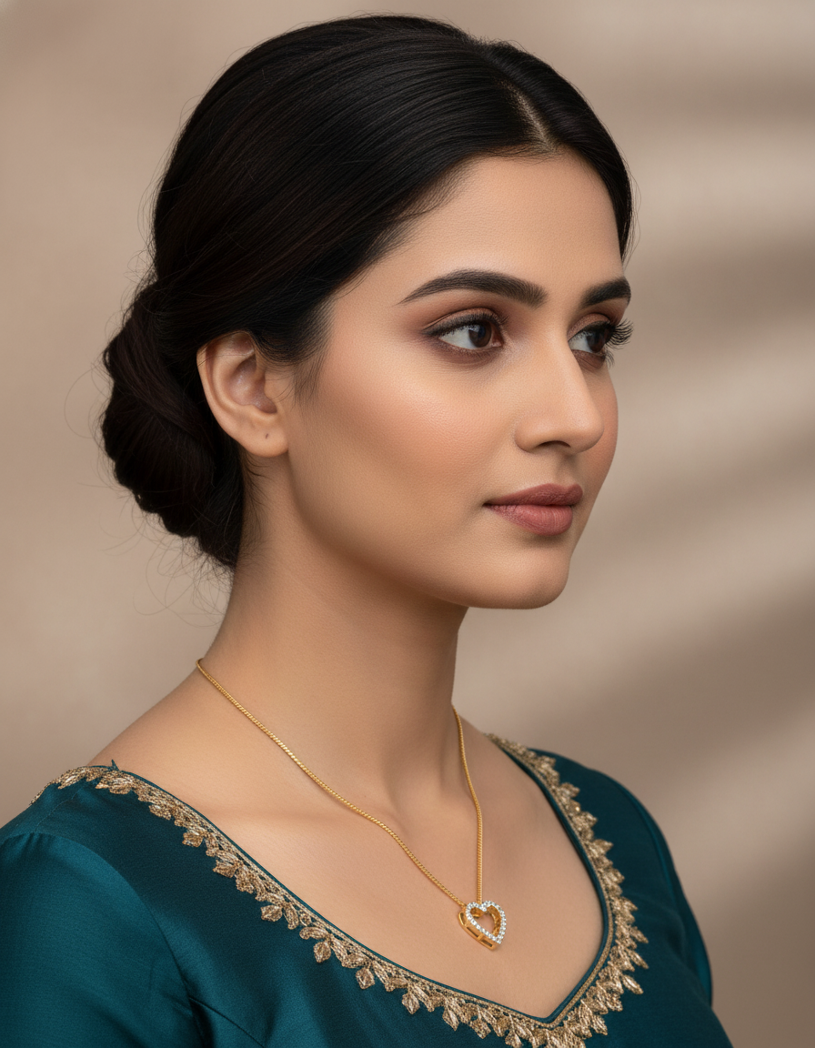 Kiara Classic Heart Necklace