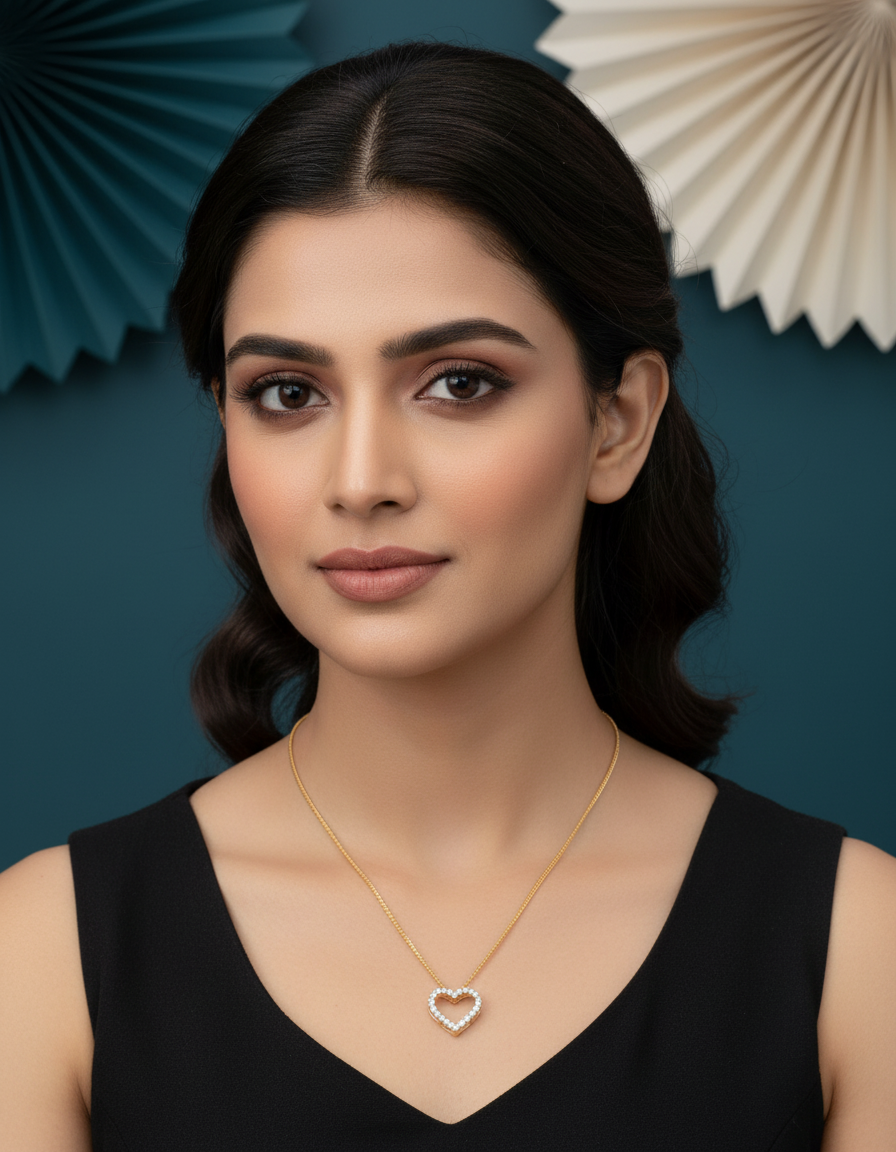 Kiara Classic Heart Necklace